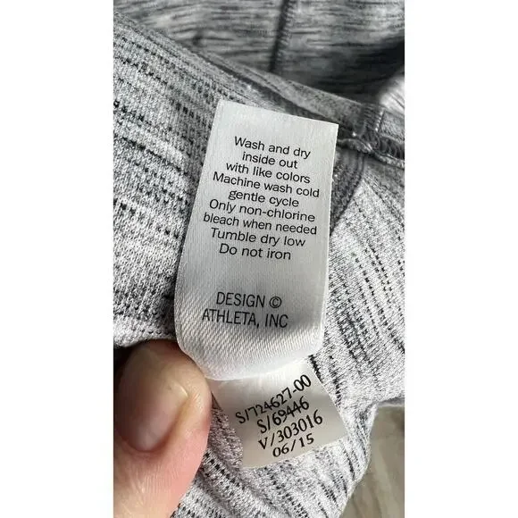 Athleta Womens Heathered Gray En Route Dress Fit And Flare Size Small - Picture 10 of 11